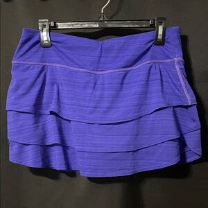 Athleta Purple Tiered Skort
